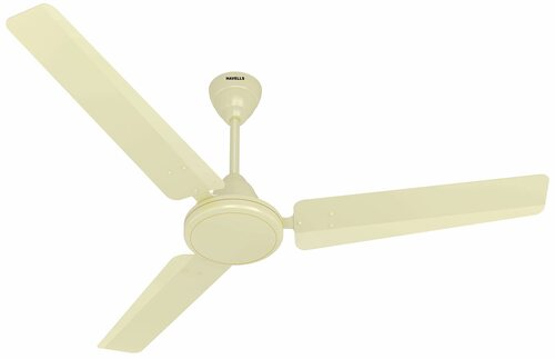 Long Lasting Ceiling Fan - Standard Size, Cream Color, 3 Blades | Electrical, 220V, 2 Years Warranty