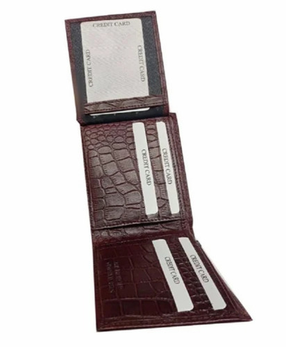 Men Brown Leather Wallet