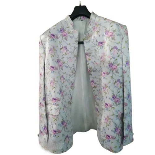 Men Cotton Casual Blazer