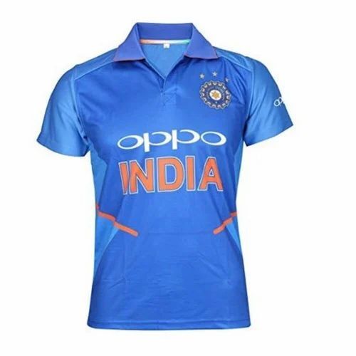 Men Cricket Collar T Shirt