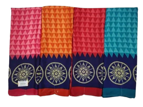 Multicolor Ladies Fancy Digital Printed Saree