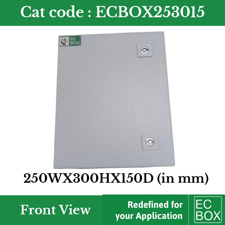 Panel Box - Color: Grey
