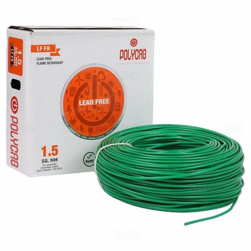 Polycab Green 1.5 Sqmm Wire