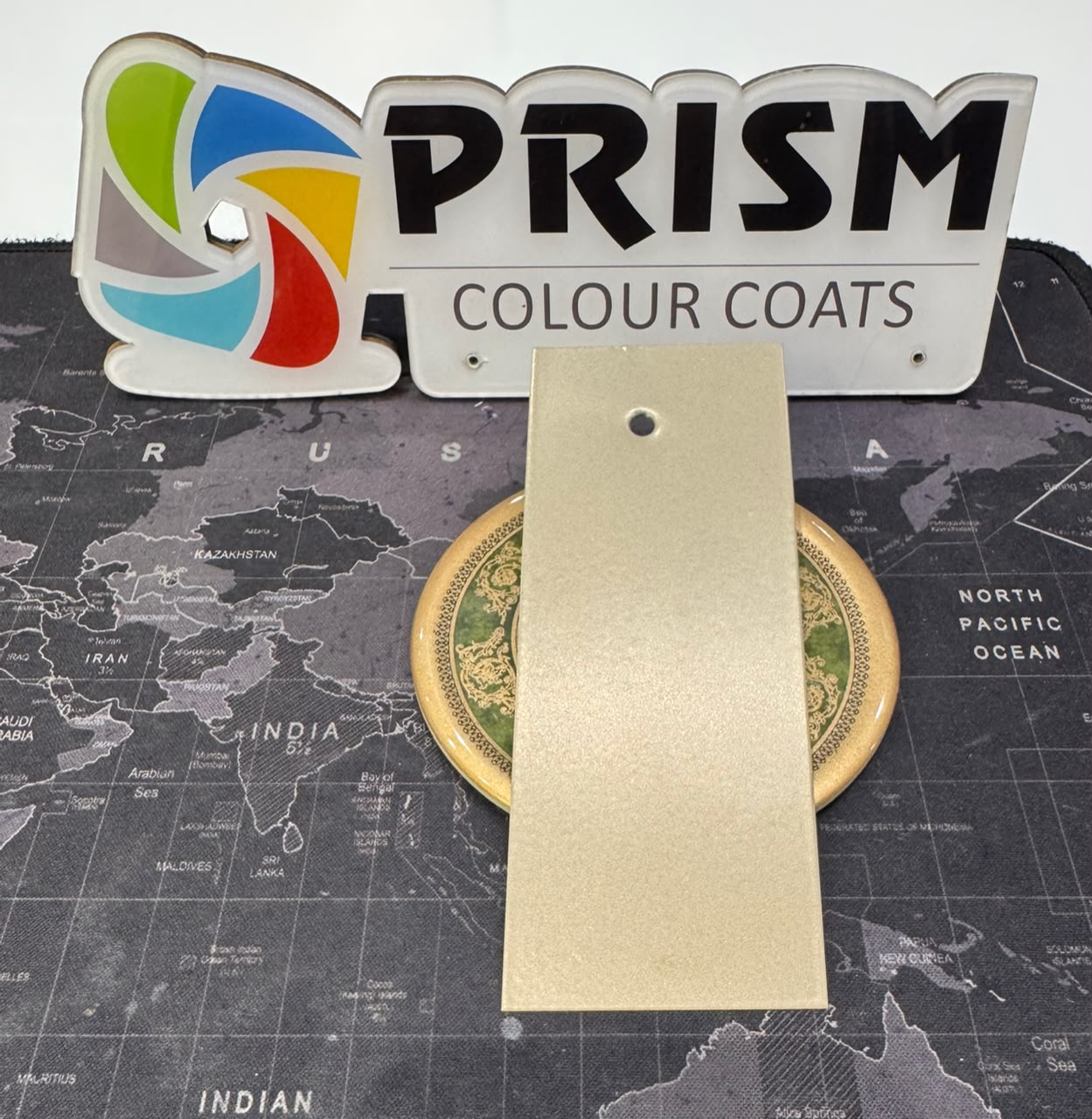 metallic powder coating