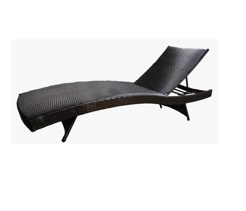 Rattan Poolside Lounger