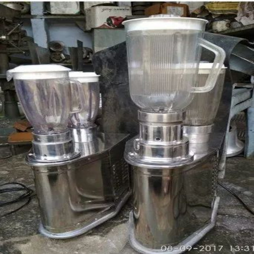 Shake Juicer Mixer Machine - Steel Silver Semi-Automatic | PLC Control Cleaner Detergent