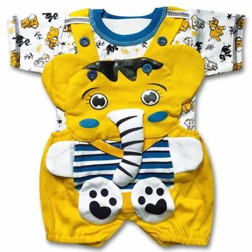 Soft Cotton Kids Dungaree