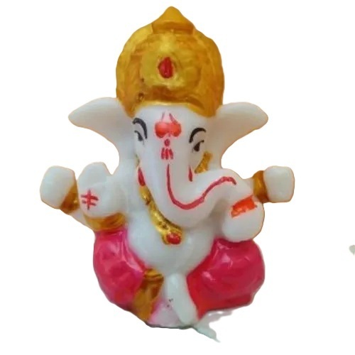 3 Inch Fiber Ganesh Statue