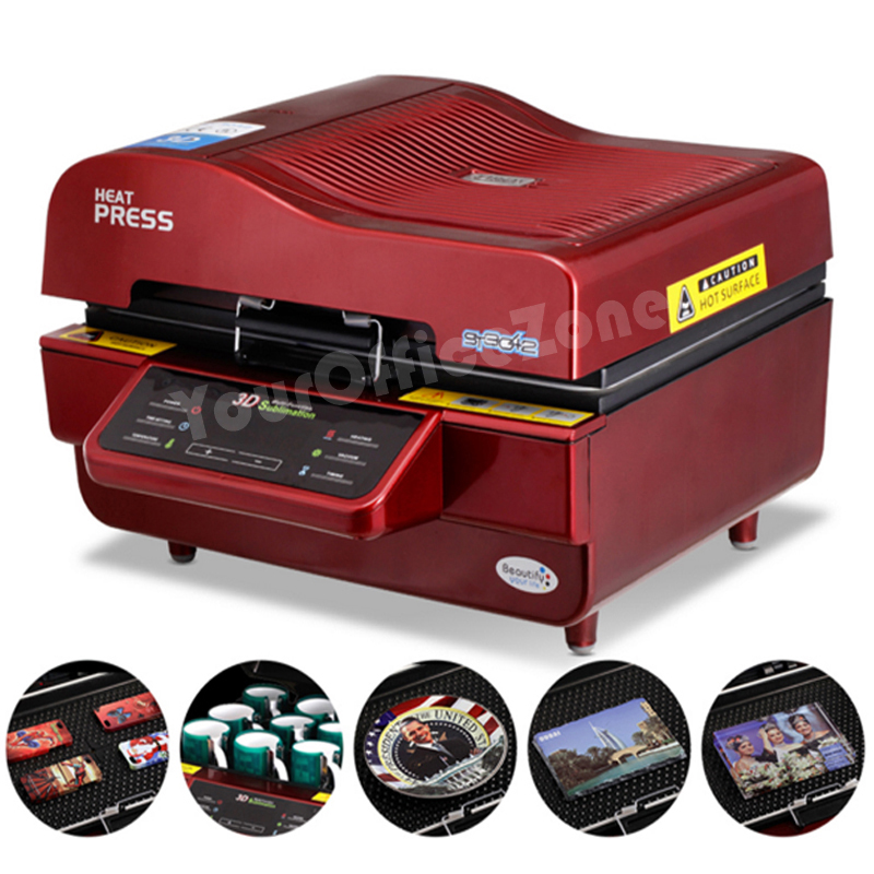 3D Yoz Sublimation Vacuum Heat Press Machine