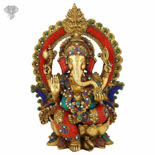 Bronze Designer Ganesha Statue