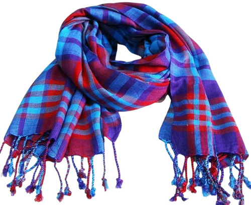 Check Viscose Scarves