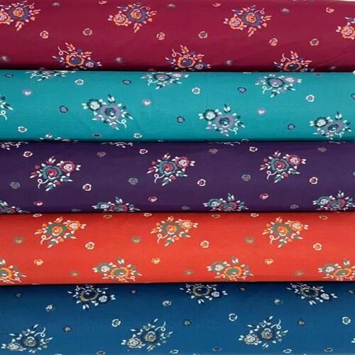 Cotton Printed Dull Fabrics
