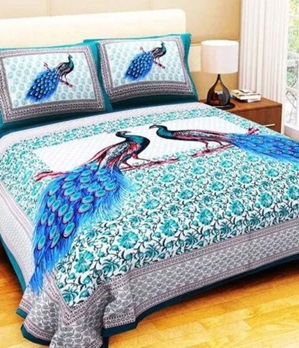 Digital Printed Double Bedsheet
