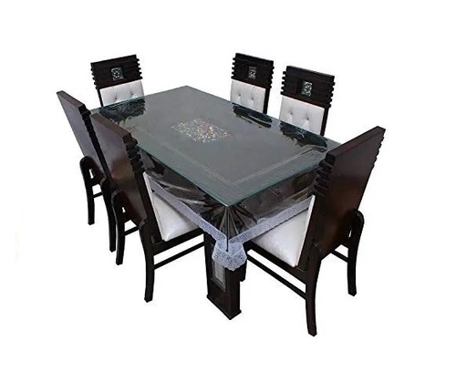 Dining Table Cover - PVC 40x90 Inch Multiple Colors, Waterproof, Disposable, Printed Pattern