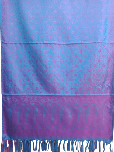 Double Color Hand Woven Ladies Silk Scarf