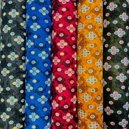 Dull Cotton Nighty Fabric