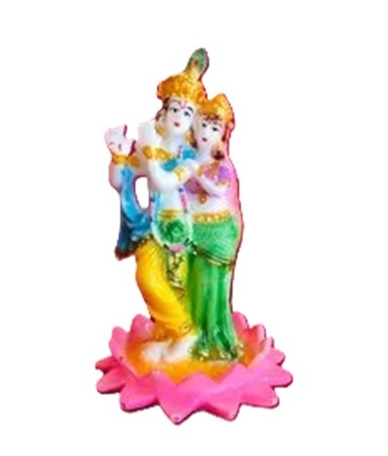 Fancy Radha Krishna Fiber Statue