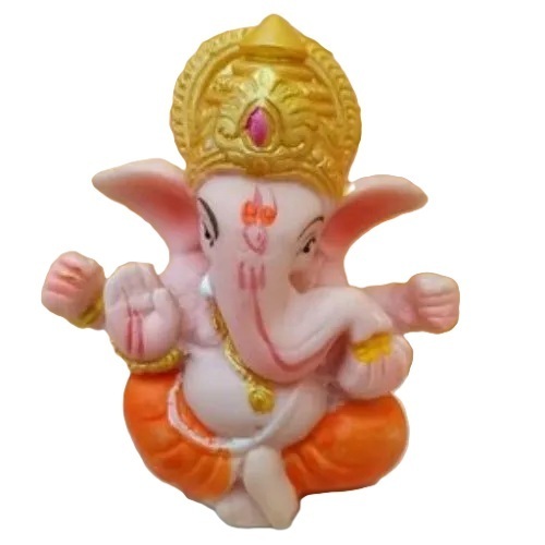Fiber Met Ganesh Statue