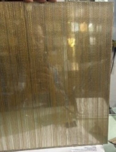 Mirror Fabric Laminated Glass