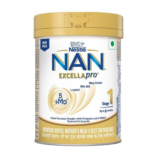 Nestle Nan Excellapro Stg-1 Starter Formula Milk Powder 400G Tin - Age Group: Baby