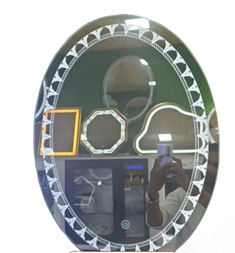 Oval Decorative Led Backlit Wall Mirror