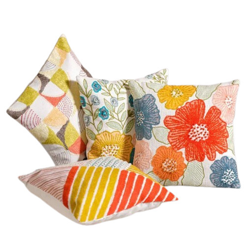 Printed Cotton Cushion Cover