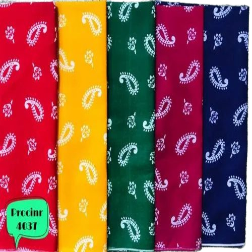 Printed Cotton Nighty Fabric