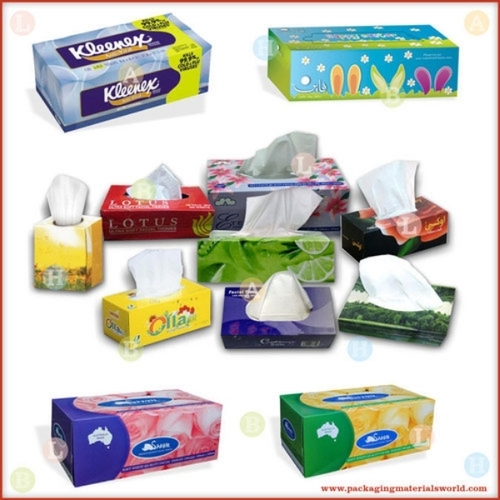 Printed Folding Carton Box for Tissue Paper Box