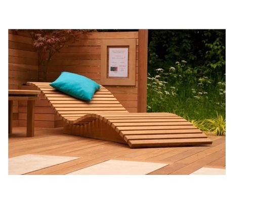 Sangwan Wooden Swimming Pool Lounger