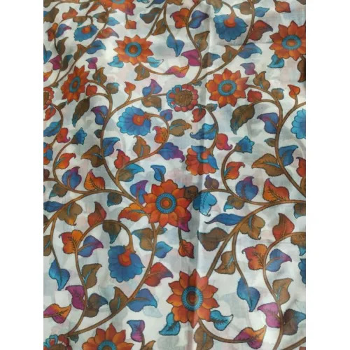 Printed Silk Fabric