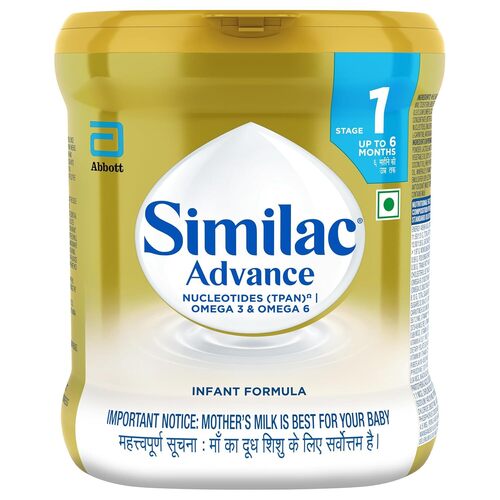 Similac Advance Stage 1 Up To 6 Months Infant Formula 400G Powder Jar - Age Group: Baby