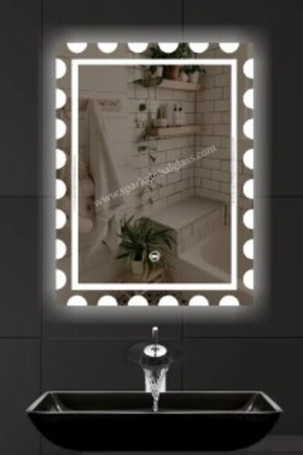 Three Light Led Mirror