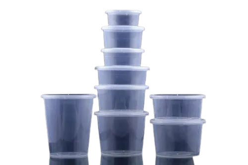 Transparent Color Disposable Plastic Food Container