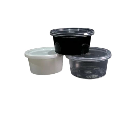 100ml Multicolor Disposable Plastic Food Container