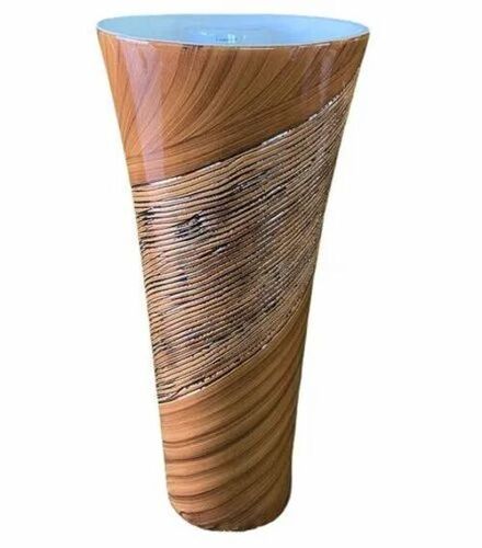 3 Feet Ceramic Printed Pedestal Wash Basin