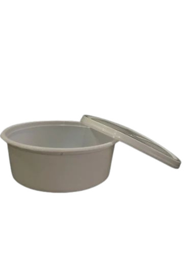 300ml White Disposable Plastic Food Container