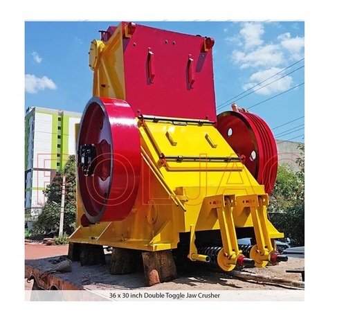 36 x 30 inch Roljack Double Toggle Jaw Crusher