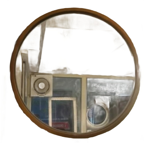 5mm Aluminium Frame Round Mirror