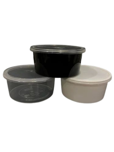 750ml Multicolor Disposable Plastic Food Container