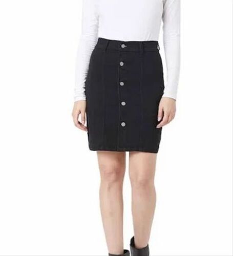 Black Cotton Women Skirt - Cotton, All Size, Black | Comfortable, Skin Friendly, Casual Wear