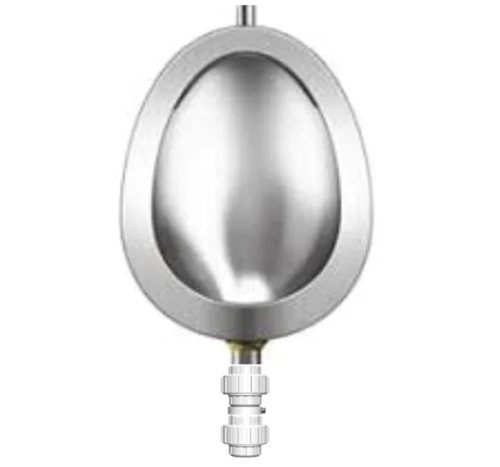 Compact Stainless Steel Waterless Urinal