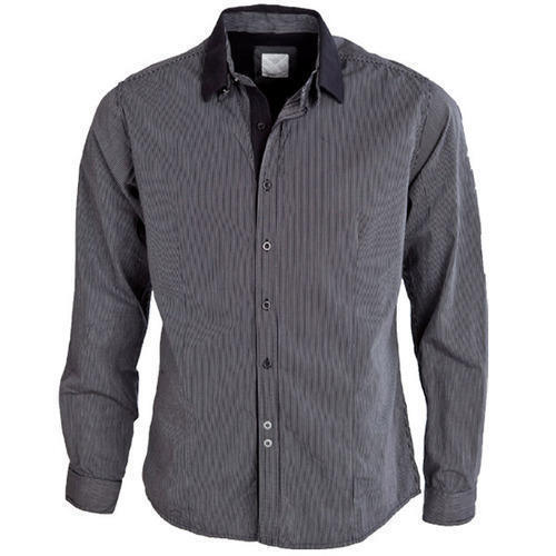 Dark Gray Mens Shirts