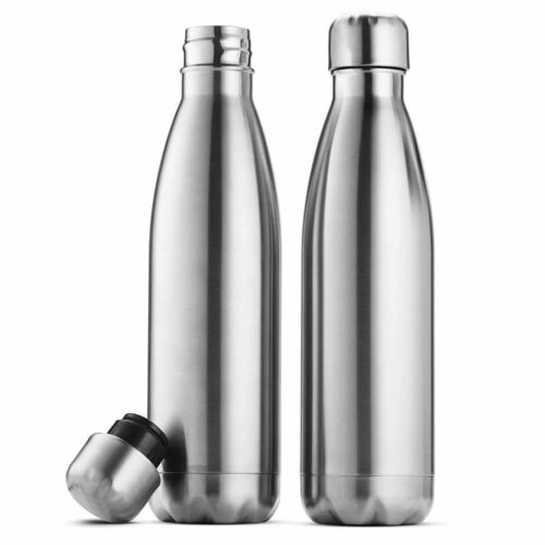 Durable 500ml Stainless Steel Water Bottle