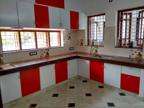 G Shaped Modular Kitchen For Home