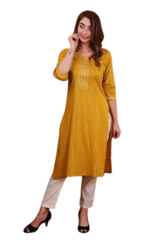 Cotton Kurti Pant Set