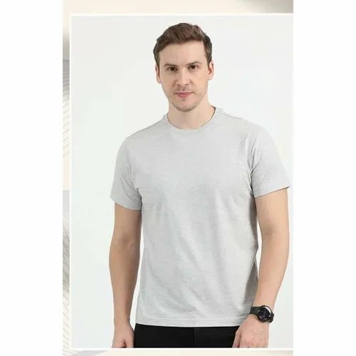 Men Plain T Shirt
