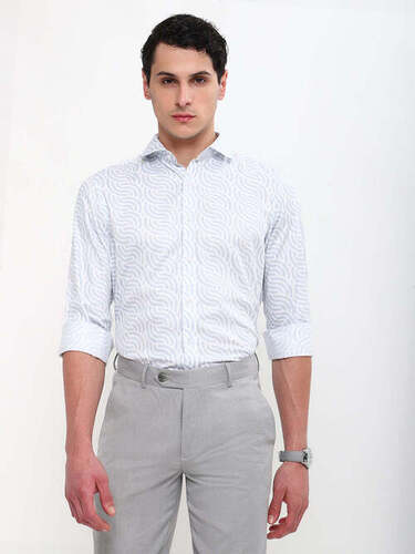 Men White Shirt