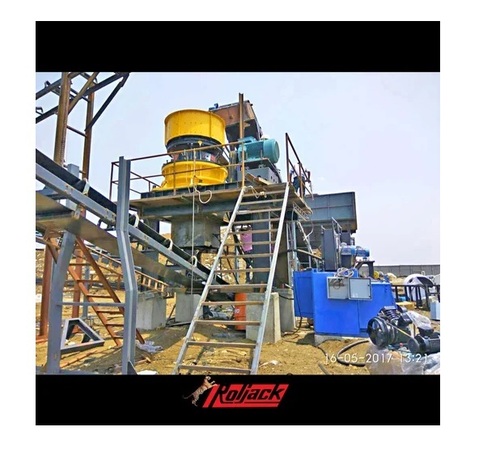 Roljack Skid Mounted Stone Crusher Plant