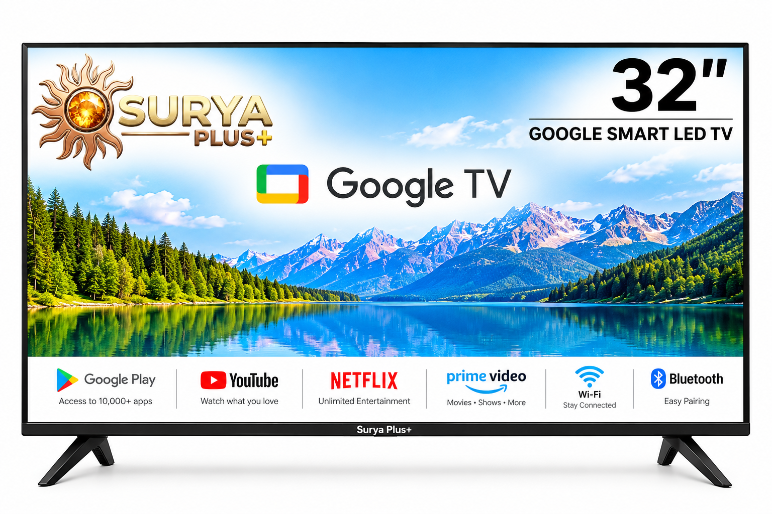 Surya Plus 32 Inch Google Smart Led Tv