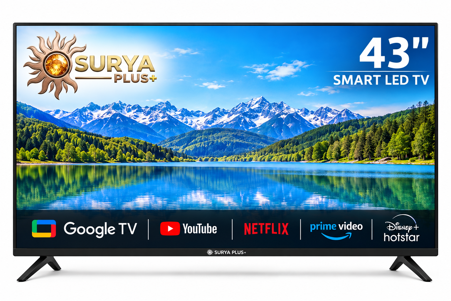 Surya Plus 43 Inch Smart LED TV